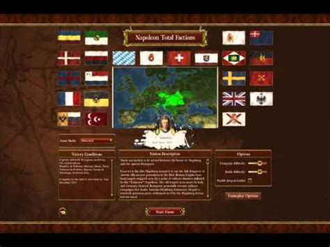 napoleon total war factions